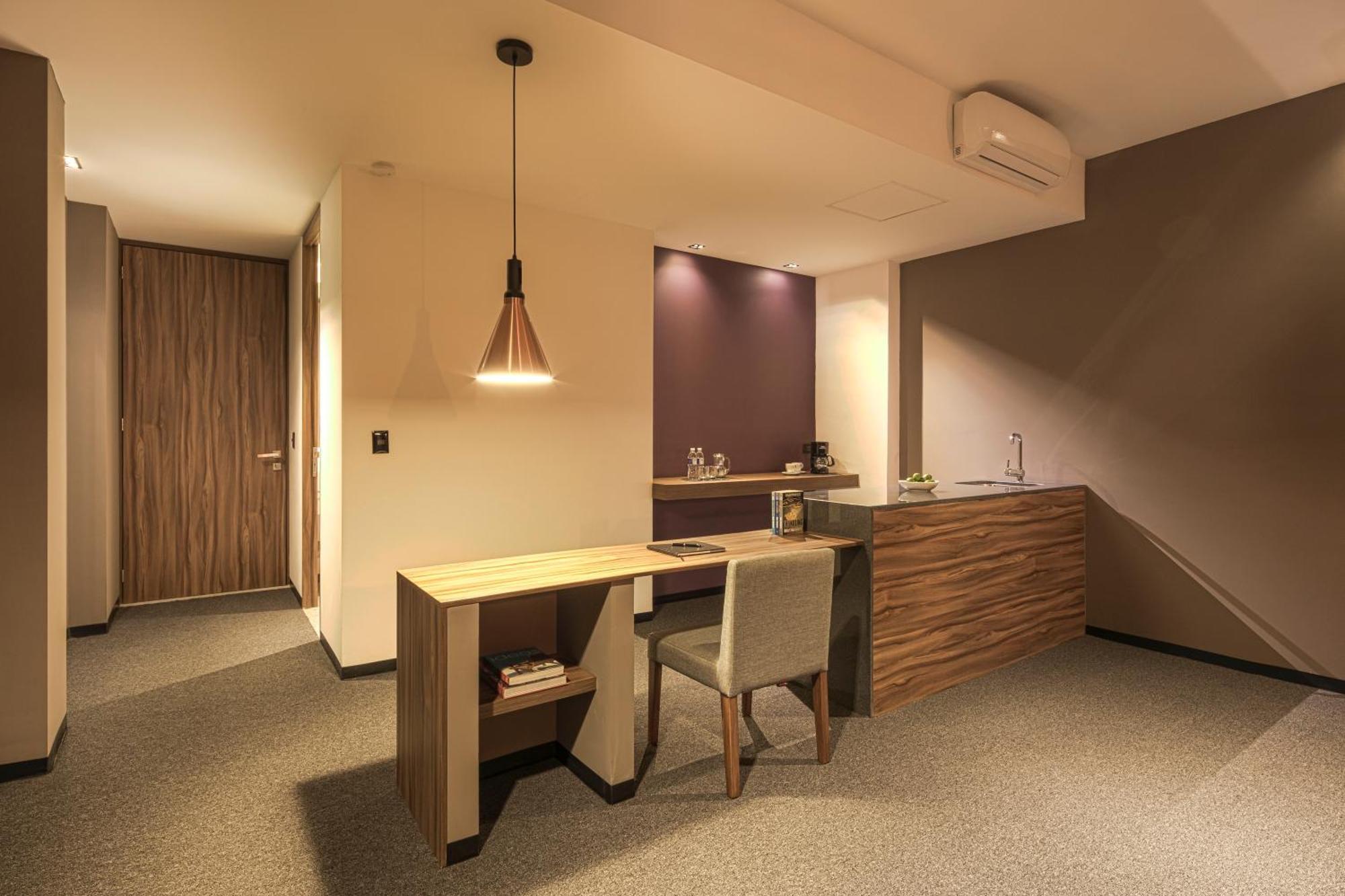 Kharma Suites Puebla Bagian luar foto
